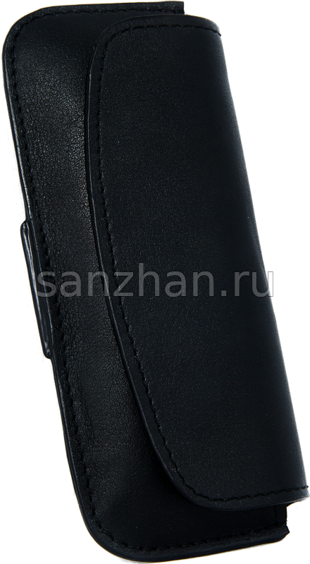 Горизонтальный Чехол для Vertu Signature S Design Black Leather на пояс