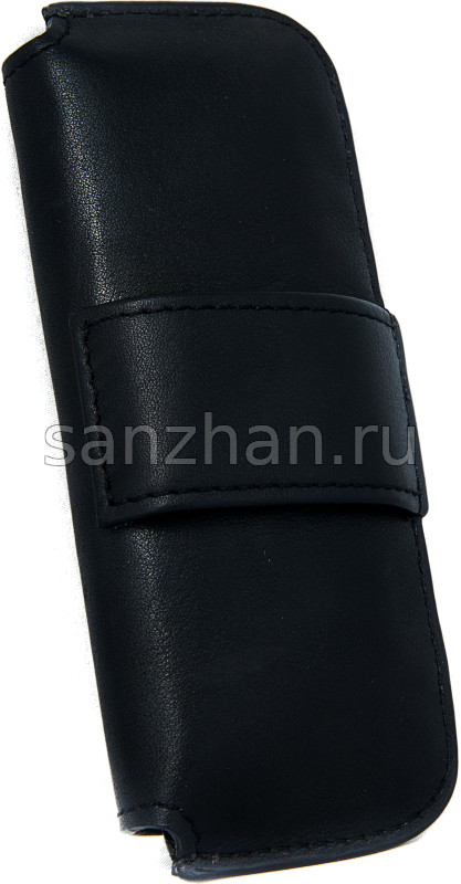 Горизонтальный Чехол для Vertu Signature S Design Black Leather на пояс