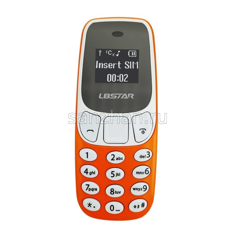 Мини-телефон GT Star 2SIM BM10 оранжевый
