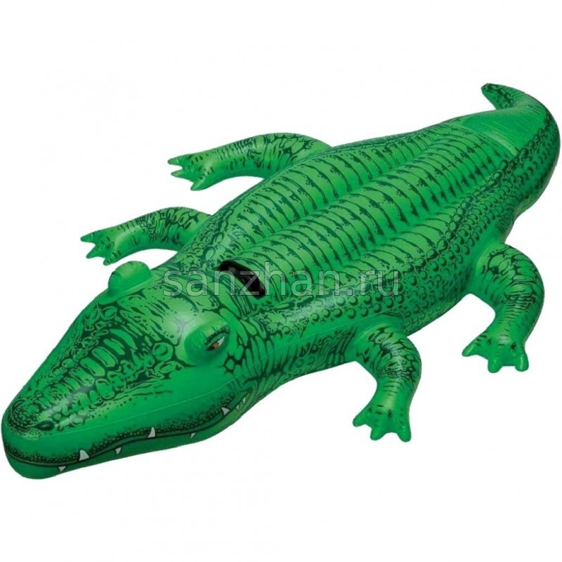 Надувной плот 168х86 см "Крокодил" Intex 58546