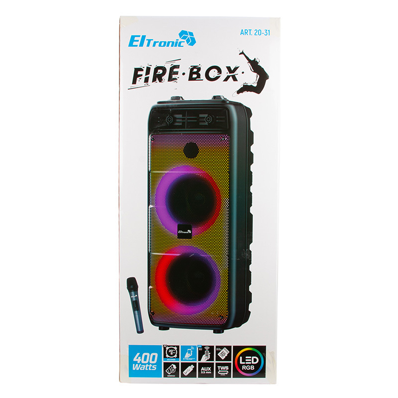 Колонка ELTRONIC 20-31 FIRE BOX 400 динамик 2шт/8" с TWS (40 Ватт)