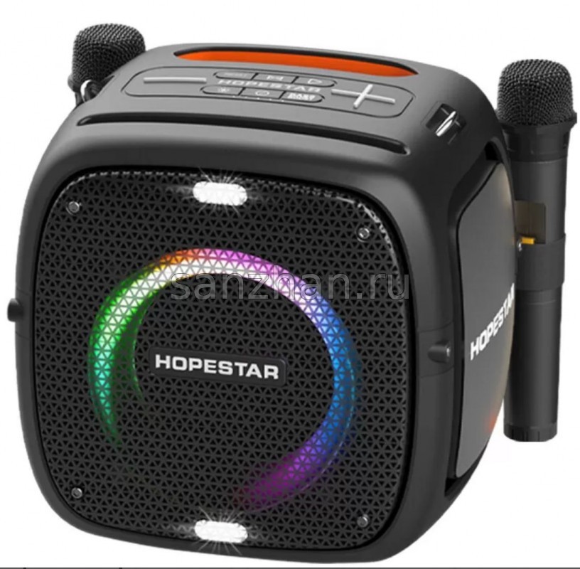 Колонка Hopestar Party One 80 Вт, два микрофона