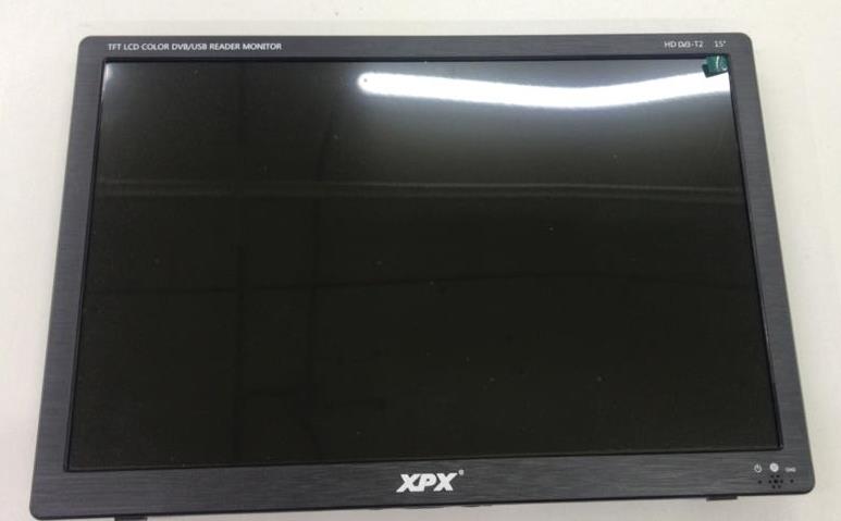 Портативный ЖК телевизор 15" (37,5 см) XPX EA-158D со встроенным АКБ (Корея)