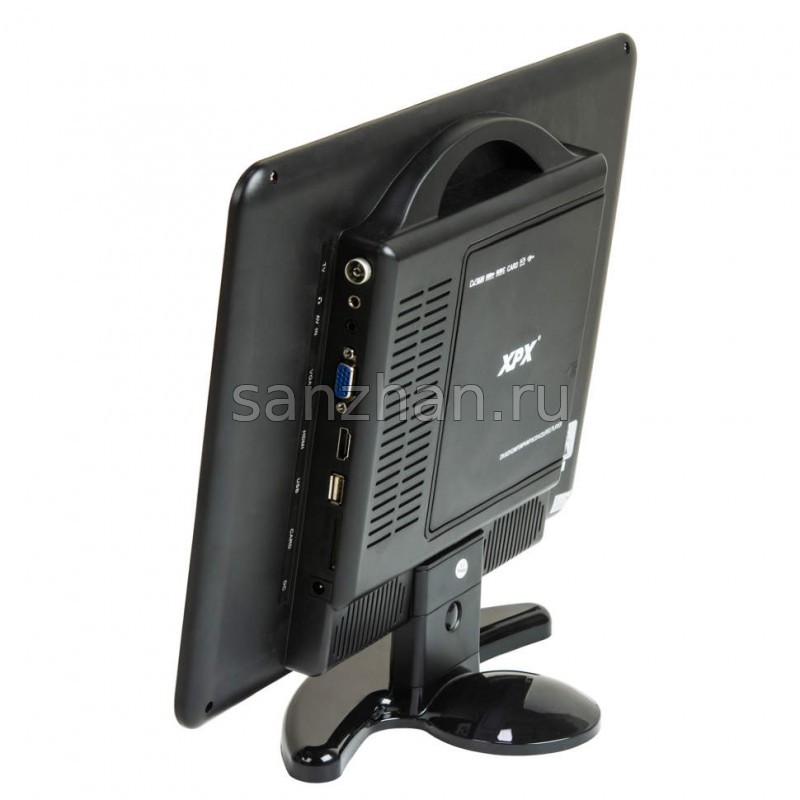 Портативный телевизор XPX EA-1668L 17" встроенный DVD плеер